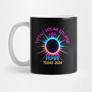 Total Solar Eclipse Howe Texas Wo s 2024 Mug